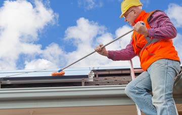 The Harbour soft wash roof cleaning
